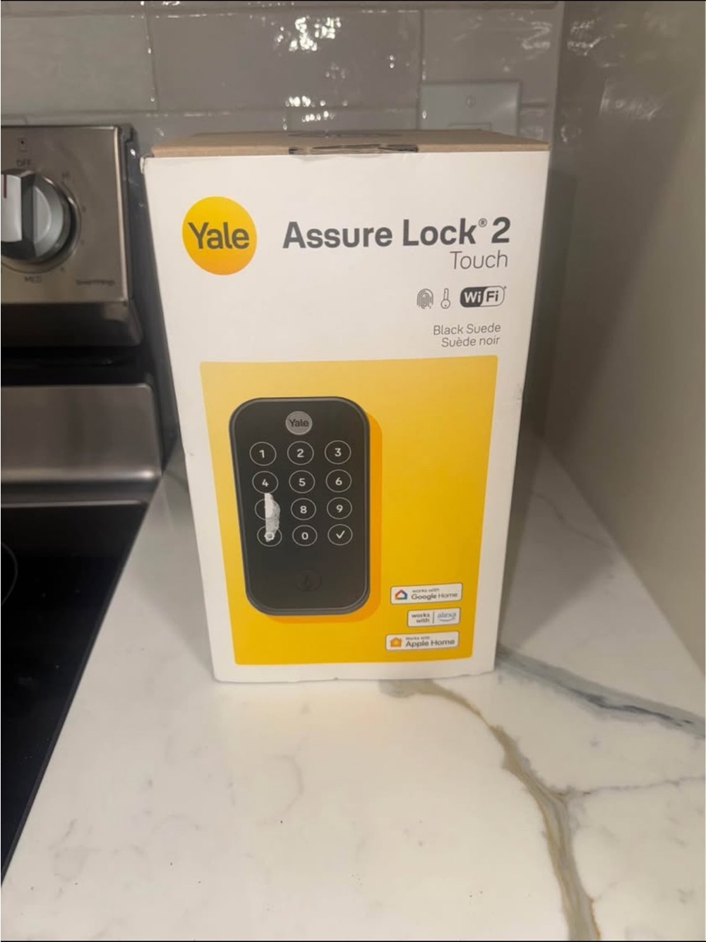 NEW! Yale Assure Lock 2 Touch Smart Deadbolt - Black Suede